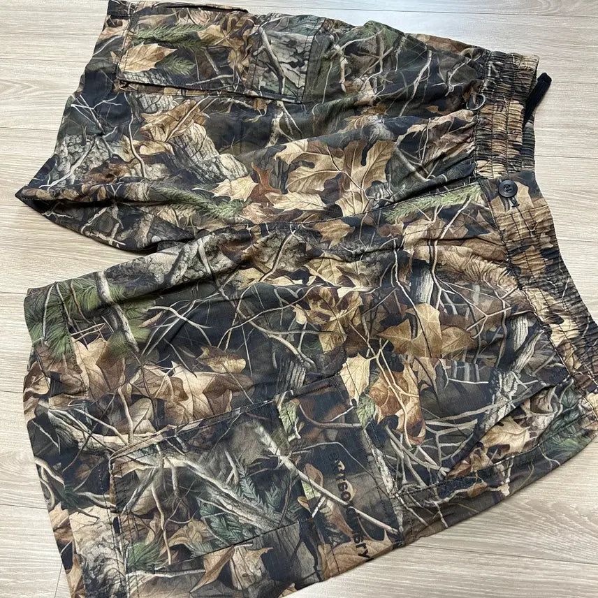 [BUNJANG] Extra Ordinary Realtree Ripstop Camo Shorts XL / [XL] 엑스트라오디너리 리얼트리 립스탑 카모 쇼츠 반바지