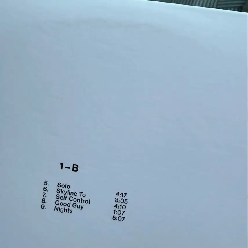 [SOLD OUT] 프랭크 오션 Blonde channel orange lp