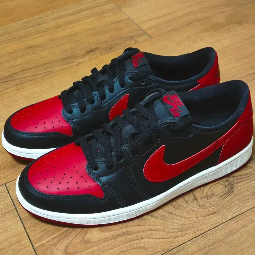 [BUNJANG] Air Jordan 1 Retro Low OG Bred 2015 Size 270 (No Box) / 270)조던1 레트로 로우 OG 브레드 2015 새상품, 박스X