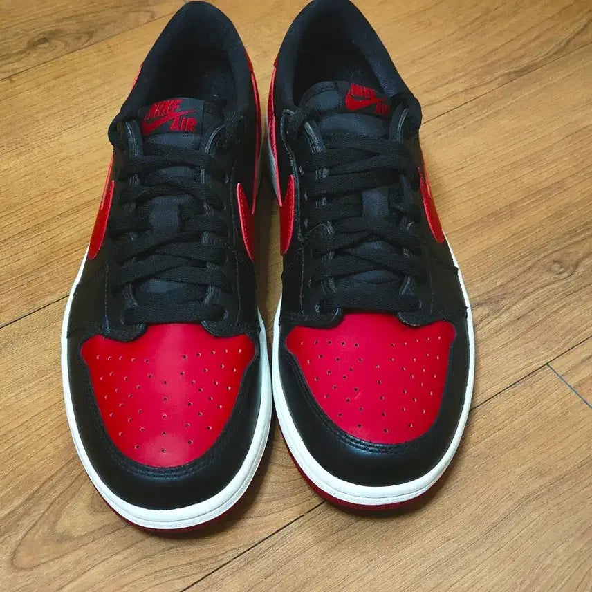 [BUNJANG] Air Jordan 1 Retro Low OG Bred 2015 Size 270 (No Box) / 270)조던1 레트로 로우 OG 브레드 2015 새상품, 박스X