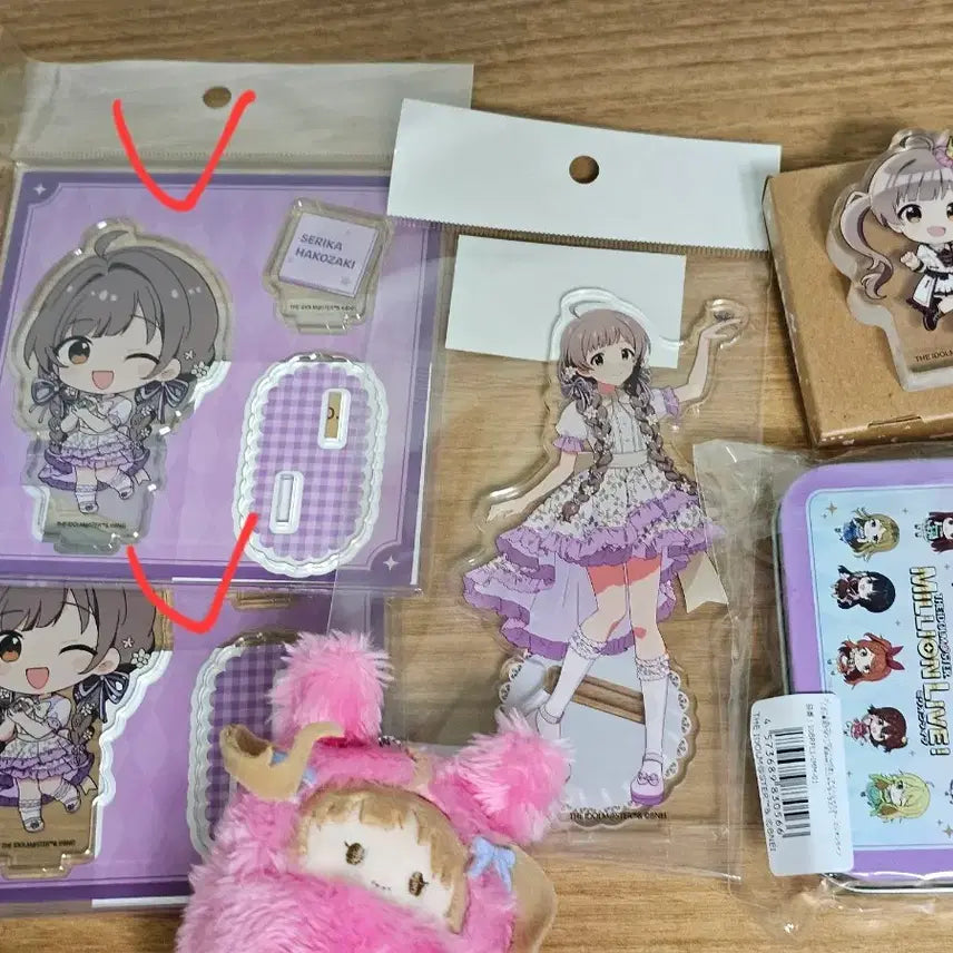 [BUNJANG] Idolmaster Million Live! Serika Akihabara Acrylic Stand, Korotto, Tin Case / 아이돌마스터  밀리시타 밀리마스 세리카 아크릴 스탠드,코롯토,틴케이스