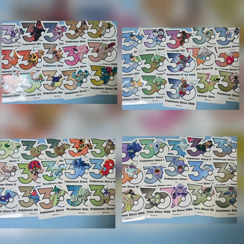 [BUNJANG] Pokemon 30th Anniversary Metamon Popup Sticker / 정가판매) 포켓몬스터 30주년 올리브영/메타몽 팝업 스티커