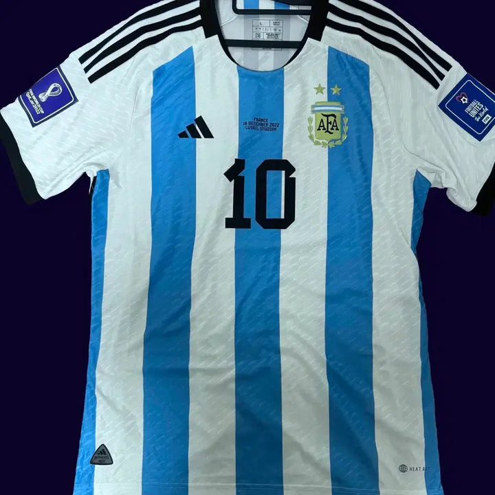 [BUNJANG] Lionel Messi 2022 Argentina Authentic Match Jersey / 22-24 아르헨티나 어센틱 메시 유니폼