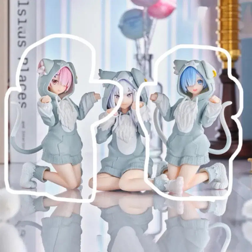 [BUNJANG] Sega Re:Zero YumeMirize Rem &amp; Ram Figure Set / 리제로 유메미라이즈 렘,람 피규어 세트 | 리제로 세가 유메미라이즈