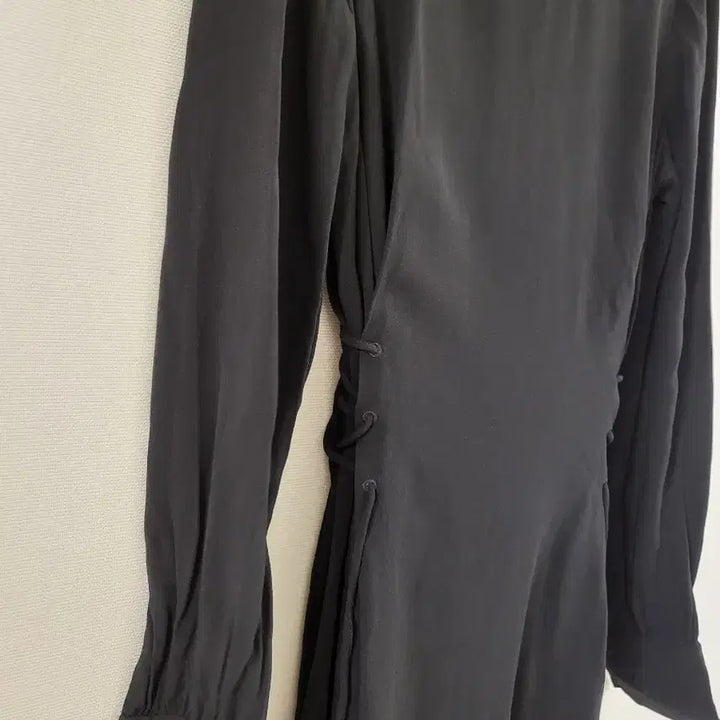 [BUNJANG] Theory Black Belted Waist Dress / 띠어리 허리스트링 블랙 원피스