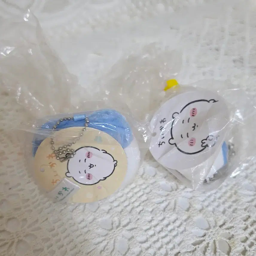 [BUNJANG] Chiikawa Hachware Coin Purse and Mirror Set / 치이카와 먼작귀 하치와레 동전지갑,거울