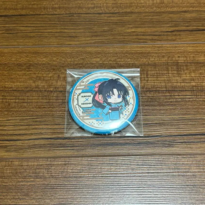 [BUNJANG] Rurouni Kenshin Kaoru Kamiya Can Badge / 바람의 검심 카미야 카오루 캔뱃지 굿즈