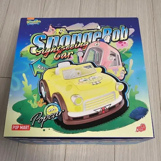 [BUNJANG] SpongeBob City Tour Bus Pop Mart 9 Types Figure / 스폰지밥 시티투어 버스 팝마트 9종