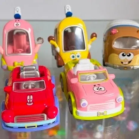 [BUNJANG] SpongeBob City Tour Bus Pop Mart 9 Types Figure / 스폰지밥 시티투어 버스 팝마트 9종