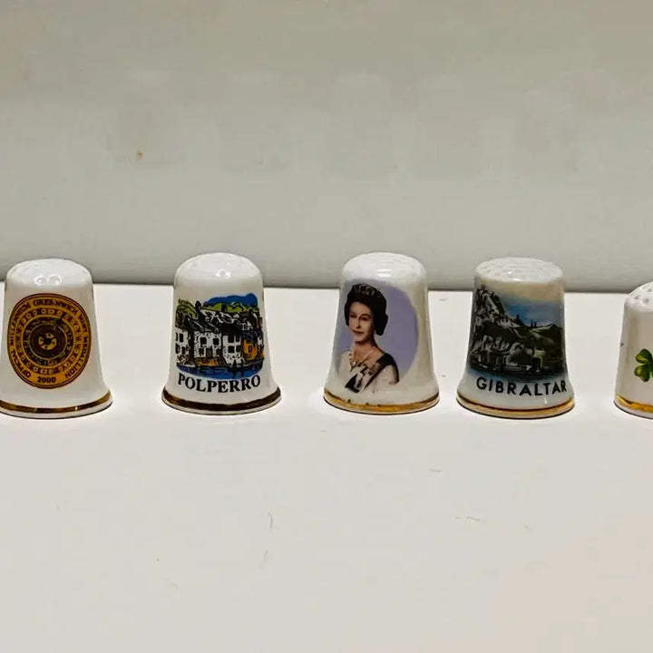 [SOLD OUT] 앤틱영국도자기골무세트