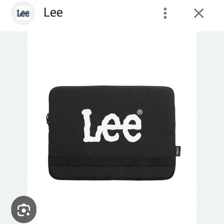 [BUNJANG] LEE Cordura Black Laptop Tablet Pouch / LEE 리 노트북 타블렛 파우치 블랙 (코듀라 블랙)
