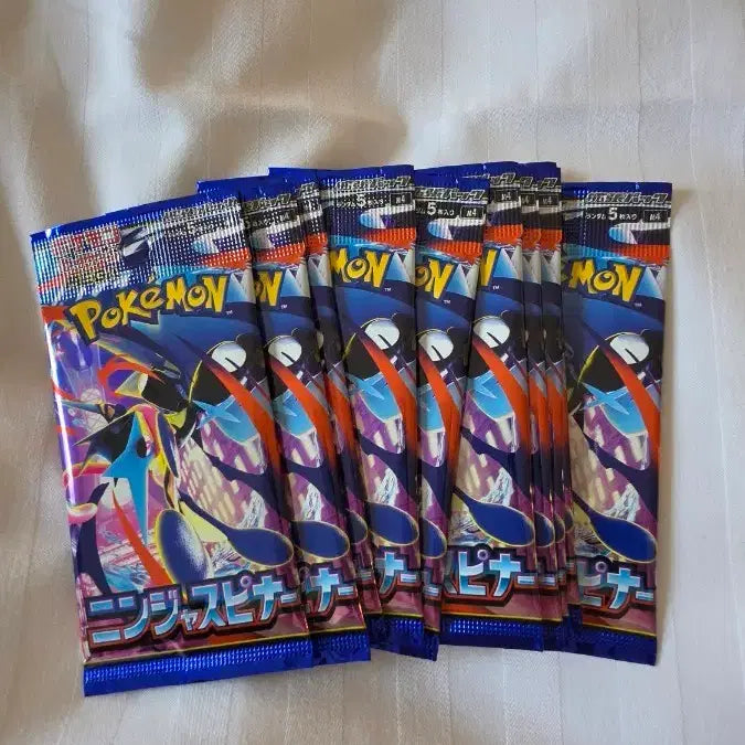 [BUNJANG] Pokemon Cards Japanese Ninja Spinner 5 Packs / 포켓몬카드 닌자스피너 일본판 5팩