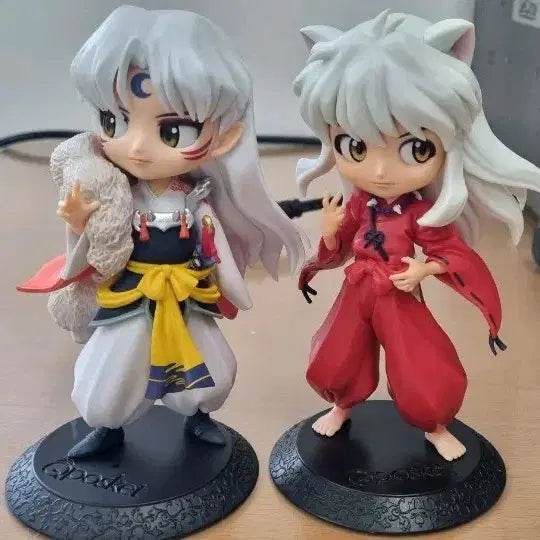 [BUNJANG] Inuyasha: Yashahime Half-Demon Princess Q posket Figure Set / 이누야샤 반요 야샤히메 피규어 세트 ㅡ큐포스켓