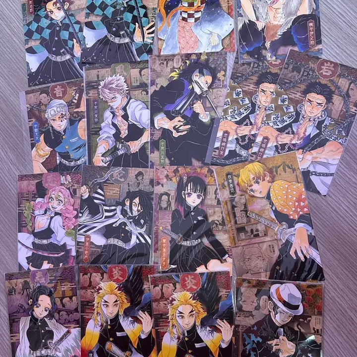 [BUNJANG] Demon Slayer: Kimetsu no Yaiba Volume 20 Special Edition Original Drawing Postcard Set (17 Cards) / 귀멸의칼날 20권 특전 원화 엽서 18장 세트