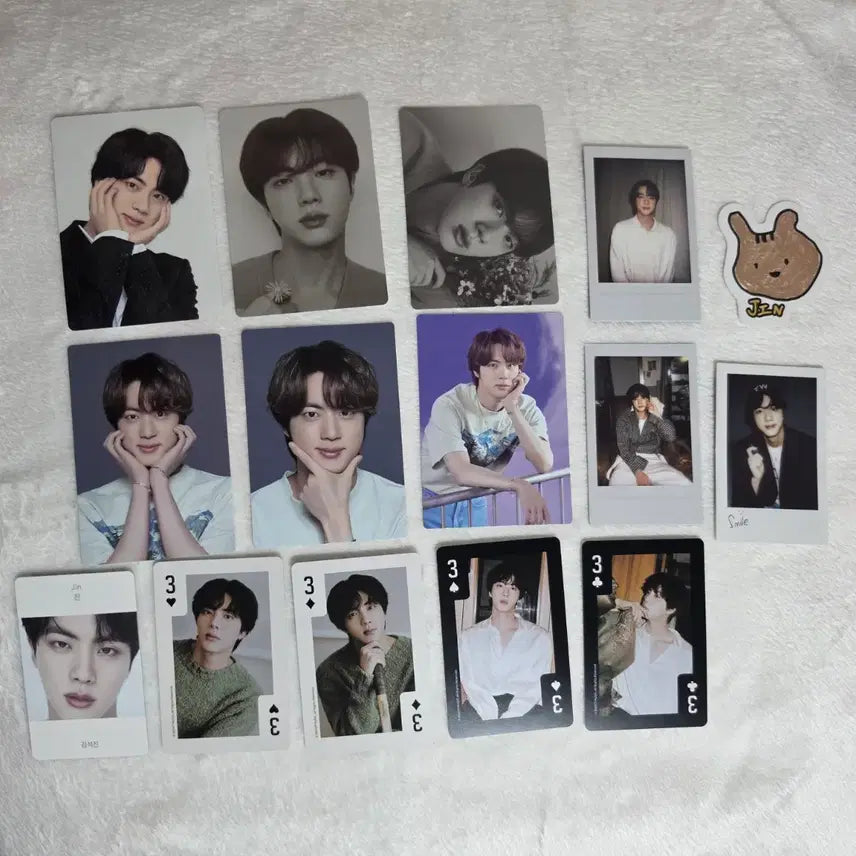 [BUNJANG] BTS Jin Photocard Bundle Set / BTS Jin 석진 포토카드 세트 일괄 판매 양도 방탄소년단 포카