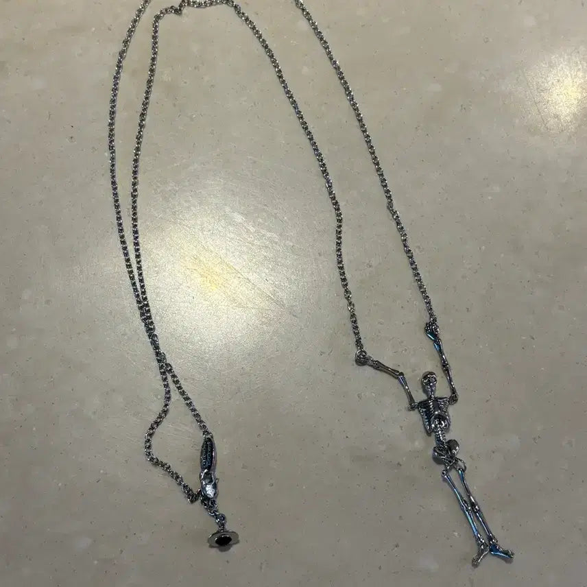 [BUNJANG] Vivienne Westwood Articulated Skull Necklace / (6월한정월말할인)비비안웨스트우드 구체관절 해골 목걸이