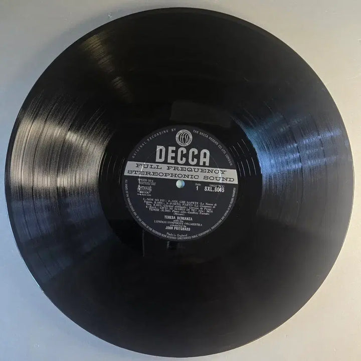 [BUNJANG] Teresa Berganza Sings Mozart Aria Album LP (Decca SXL WB ED1) / 테레사 베르간사- 모차르트 아리아집 LP(Decca SXL WB ed1)