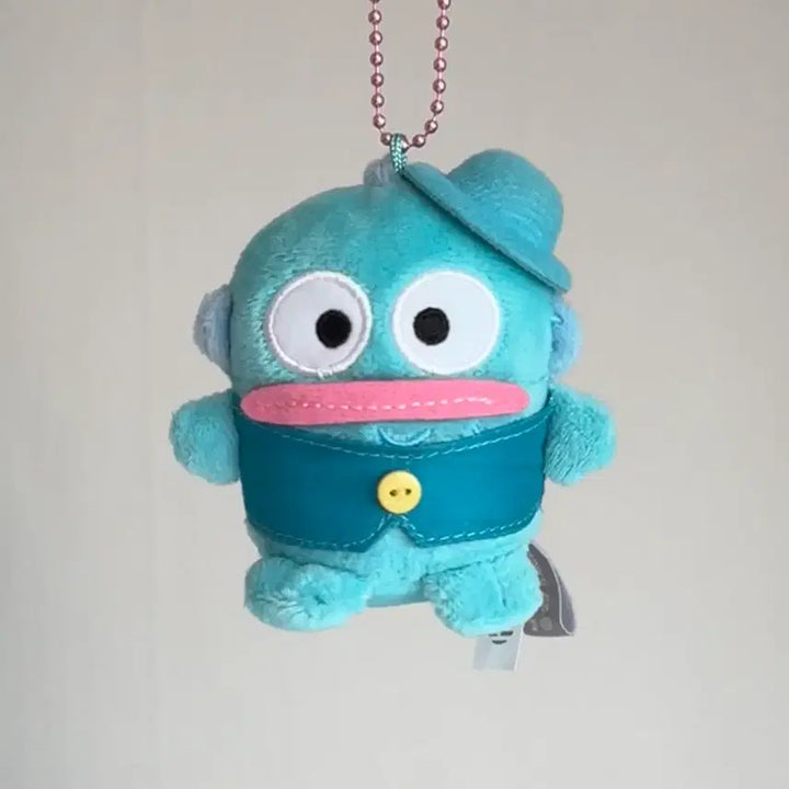 [BUNJANG] Sanrio Hangyodon Handsome 8cm Doll Keychain / 산리오 한교동 핸섬 8cm 인형 키링