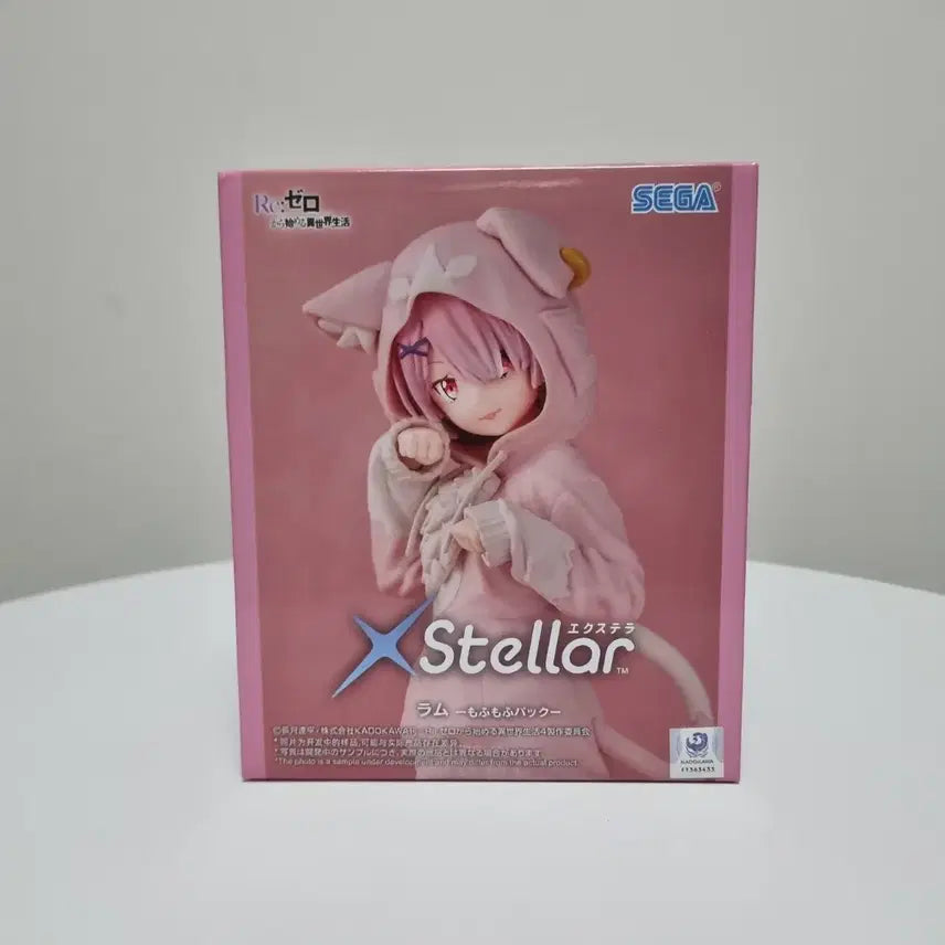 [BUNJANG] SEGA x Stellar Re:Zero Ram Figure Fluffy Mofu Pack Ver. (Sealed) / [미개봉]세가 XStellar 리제로 람 피규어 복슬복슬 모후팩Ver