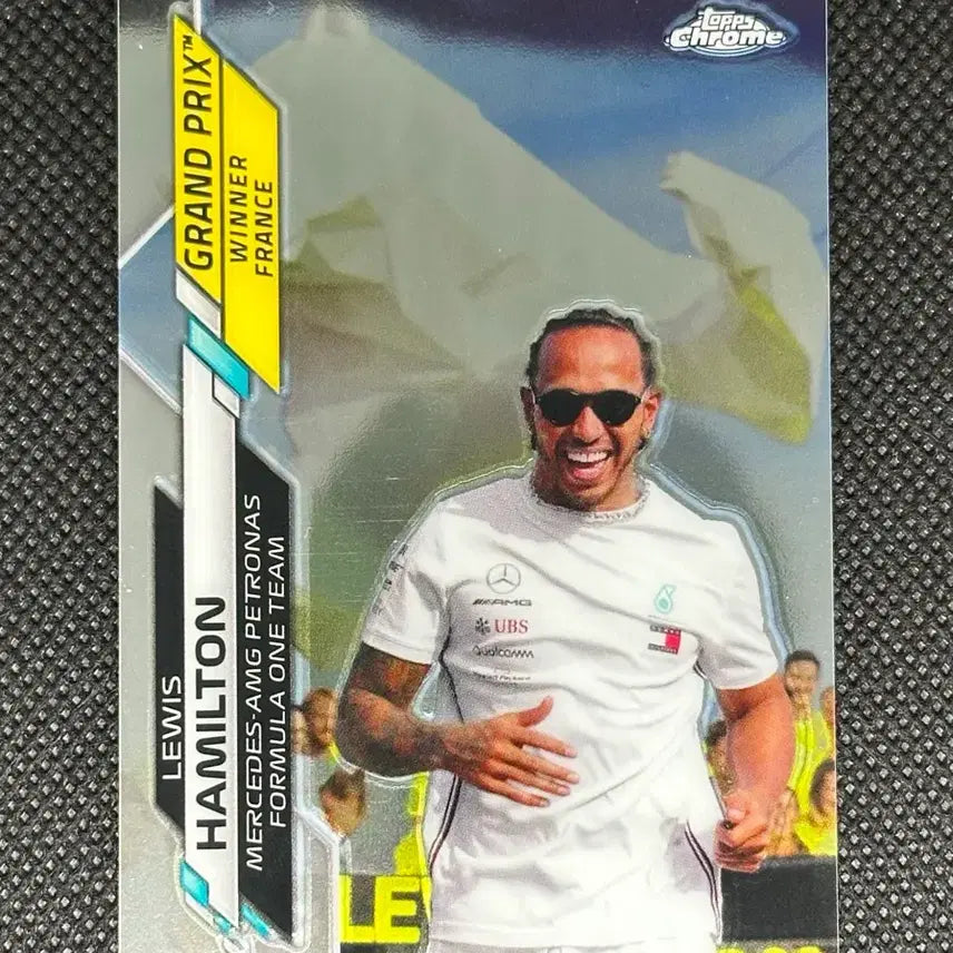 [BUNJANG] 2020 Topps Chrome Lewis Hamilton F1 Card / 2020 F1 탑스 크롬 루이스 해밀턴 카드