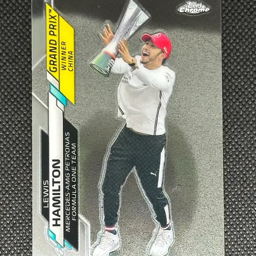 [BUNJANG] 2020 Topps Chrome Lewis Hamilton F1 Card / 2020 F1 탑스 크롬 루이스 해밀턴 카드