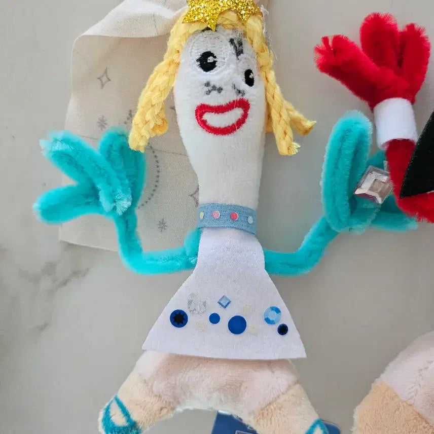 [BUNJANG] Disney Pixar Toy Story Forky Wedding Doll Keychain / (새상품/개단가) 토이스토리 포키 웨딩 인형 키링
