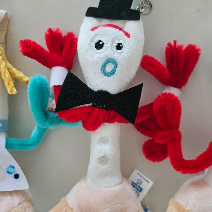 [BUNJANG] Disney Pixar Toy Story Forky Wedding Doll Keychain / (새상품/개단가) 토이스토리 포키 웨딩 인형 키링