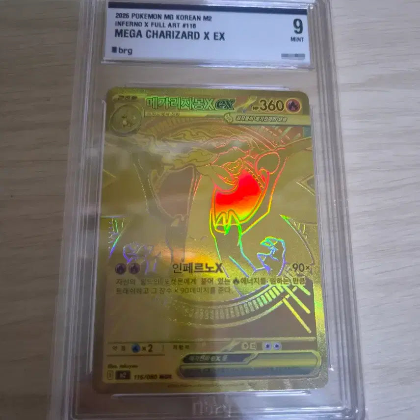 [BUNJANG] Mega Charizard X Mur BRG9 / 메가리자몽x mur brg9