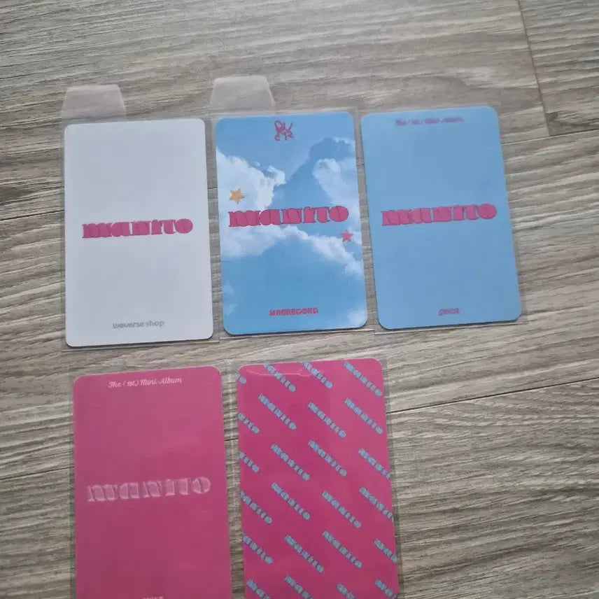 [BUNJANG] QWER Manito Platform POB Bundle Set Photocard / qwer 마니또 플랫폼 포토카드 특전포토카드 일괄
