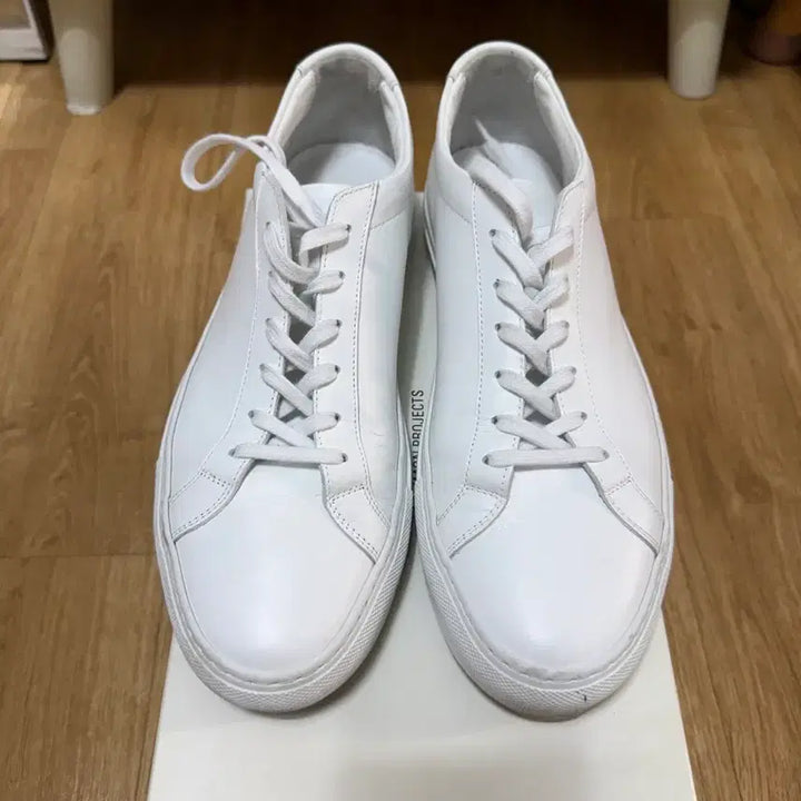 [BUNJANG] Common Projects Achilles Low White Leather Sneakers Size 42 / 커먼 프로젝트 오리지날 아킬레스 로우 화이트 42