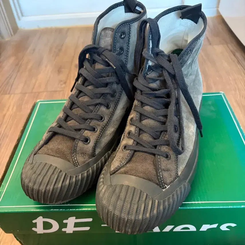 [BUNJANG] PF Flyers x Eastlogue Grounder High Top Sneakers / (US/270) PF 플라이어스 X 이스트로그 그라운더 하이 판매