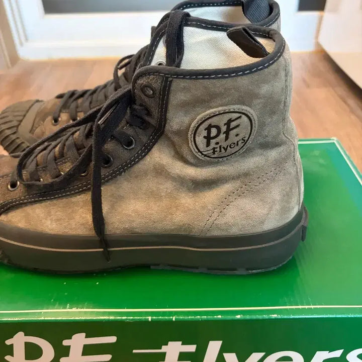 [BUNJANG] PF Flyers x Eastlogue Grounder High Top Sneakers / (US/270) PF 플라이어스 X 이스트로그 그라운더 하이 판매