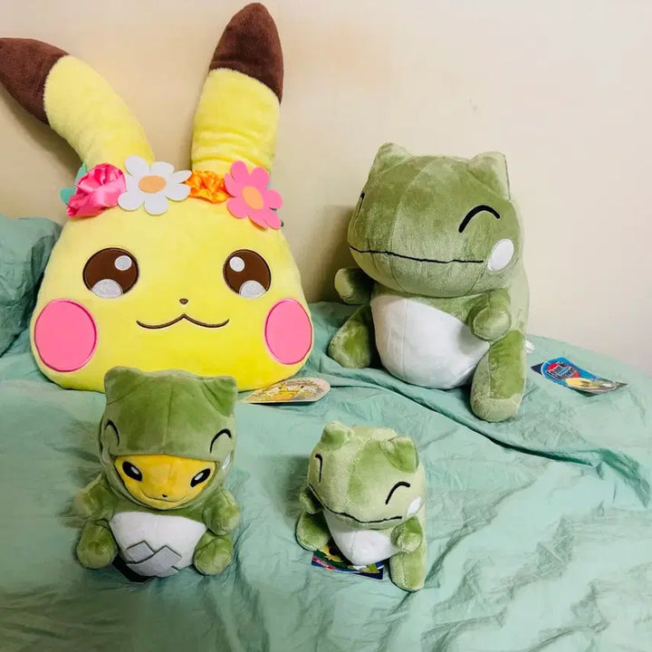 [BUNJANG] Pokemon Center Pikachu Plush Doll / 대타출동 화관 부활절 피카츄 인형 포켓몬센터