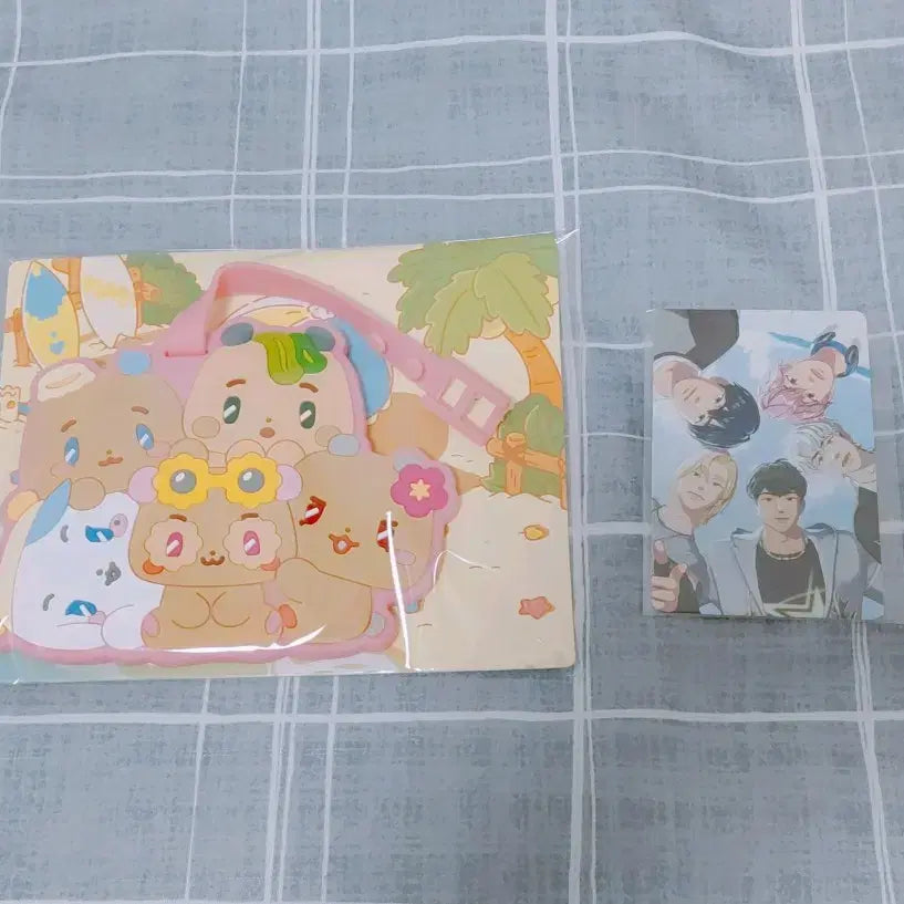 [BUNJANG] PLAVE Hana Card Mmmm Luggage Tag Photocard / 플레이브 하나카드 므메미무 러기지택 포카 plave mmmm 미공포