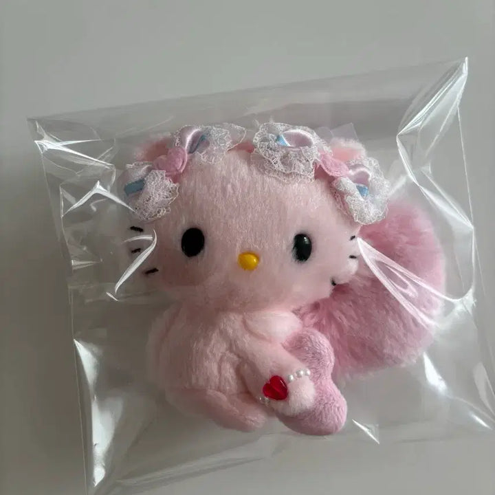 [BUNJANG] Sanrio Heisei Fuwa Fuwa Heart Honey Cute Mascot (New) / 산리오 헤이세이 후와후와 하트 허니큐트 마스코트(새상품)