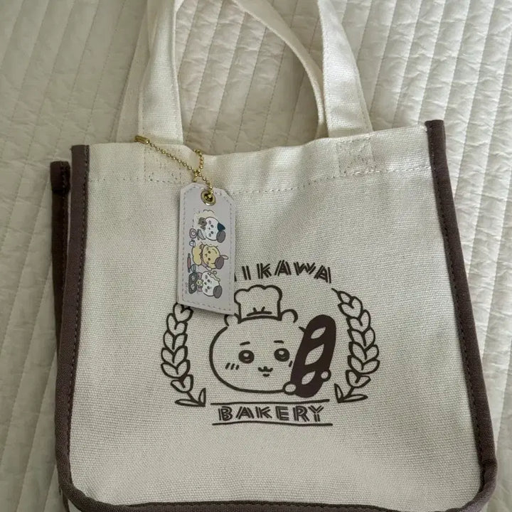 [BUNJANG] Chiikawa Bakery Lunch Tote Mini Eco Bag / 치이카와 베이커리 런치 토트백 미니 에코백