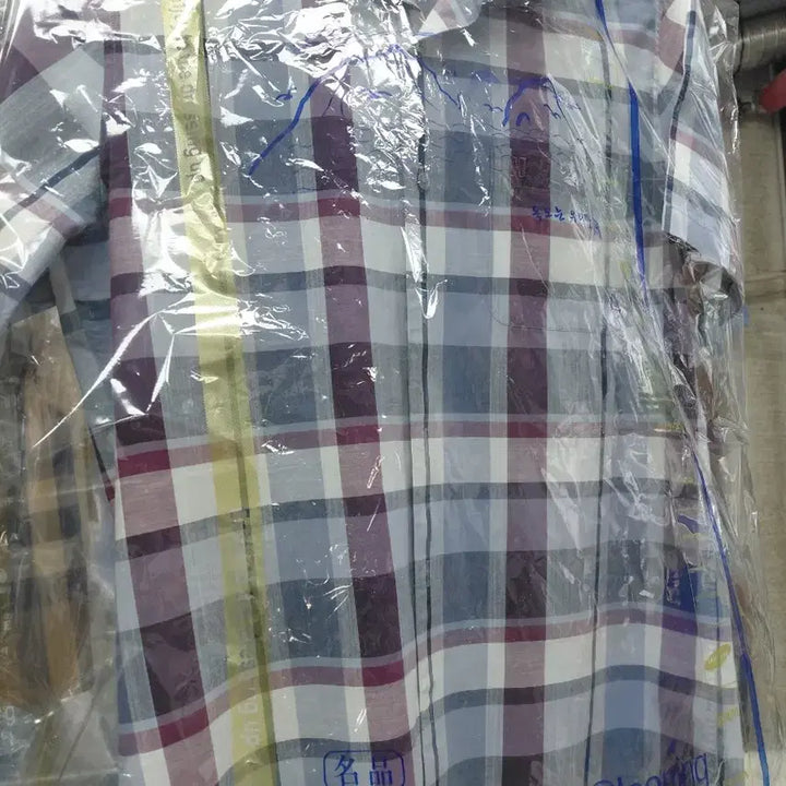 [BUNJANG] Daks Check Pattern Dress Shirt (Size 95) / 닥스남방95