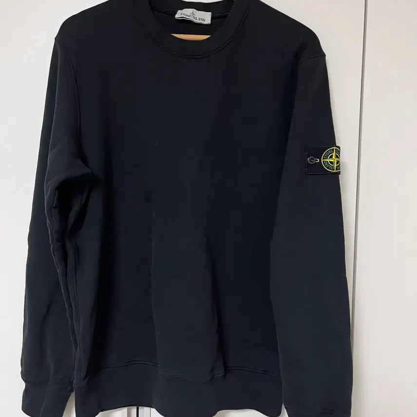[BUNJANG] Stone Island Sweatshirt Black L / 스톤아일랜드 맨투맨 블랙 L사이즈