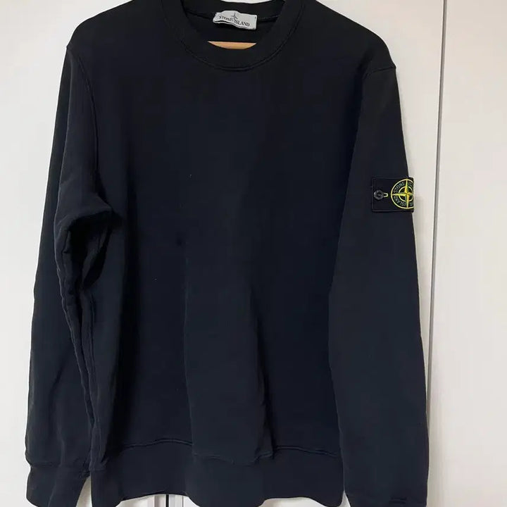 [BUNJANG] Stone Island Sweatshirt Black L / 스톤아일랜드 맨투맨 블랙 L사이즈