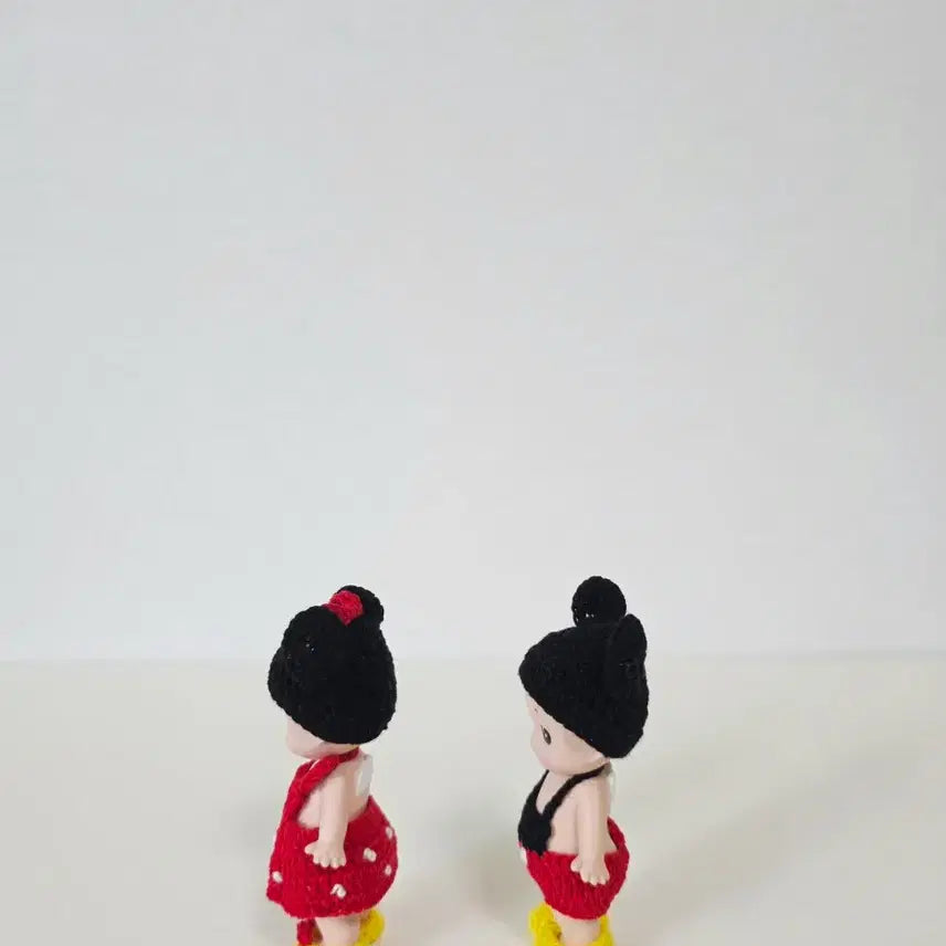 [BUNJANG] Sonny Angel Mickey Mouse / Minnie Mouse Outfit Set (2 Outfits + Shoes) / 소니엔젤 미키마우스/미니마우스 의상 2벌 신발 세트(피규어 불포함)