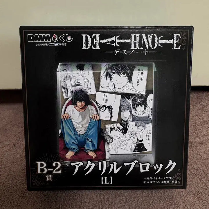 [BUNJANG] Death Note L Acrylic Block Kuji B Prize (Sealed) / 미개봉)데스노트 L 아크릴블럭 쿠지 B상