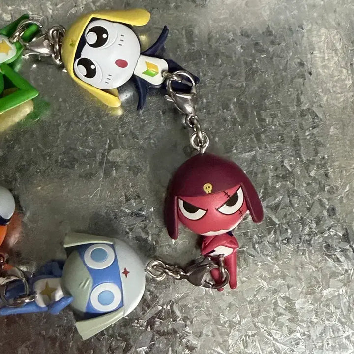 [BUNJANG] Sgt. Frog Keroro Series Gacha String Charms Bundle Set / 개구리 중사 케로로 줄줄이 대롱가챠 일괄