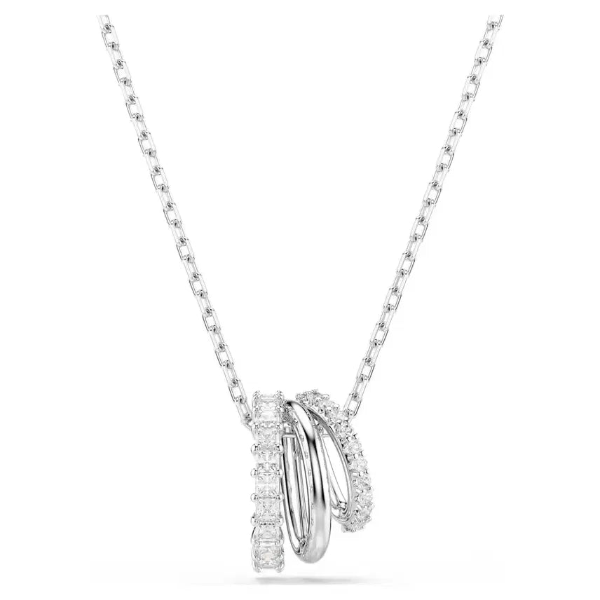 [BUNJANG] Swarovski Hyperbola Pendant Necklace Rhodium / (새상품) 스와로브스키 Hyperbola 펜던트 로듐 목걸이