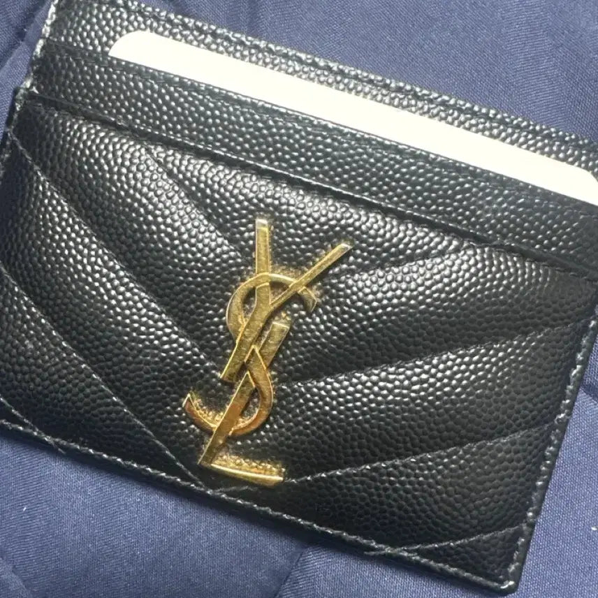 [BUNJANG] Saint Laurent Card Holder / 생로랑 카드지갑
