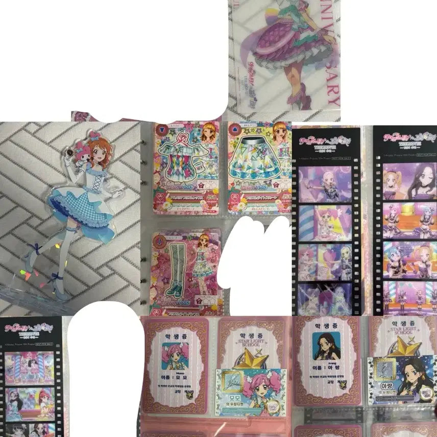 [BUNJANG] Aikatsu! Akari Sanrio Collaboration Acrylic &amp; Extras / 아이카츠 아이엠스타 카드 카츠파라 특전 아카리 산리오 콜라보 아크릴