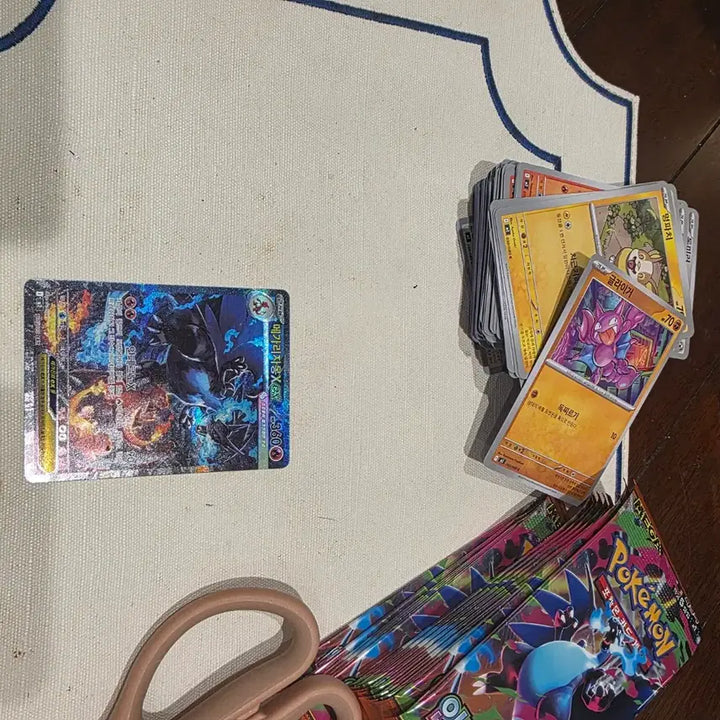 [BUNJANG] Mega Charizard SAR, Fuecoco AR, Quaxly SAR Set / 메가리자몽 sar 팽도리 ar 춤추새 sar 세트로 팝니다