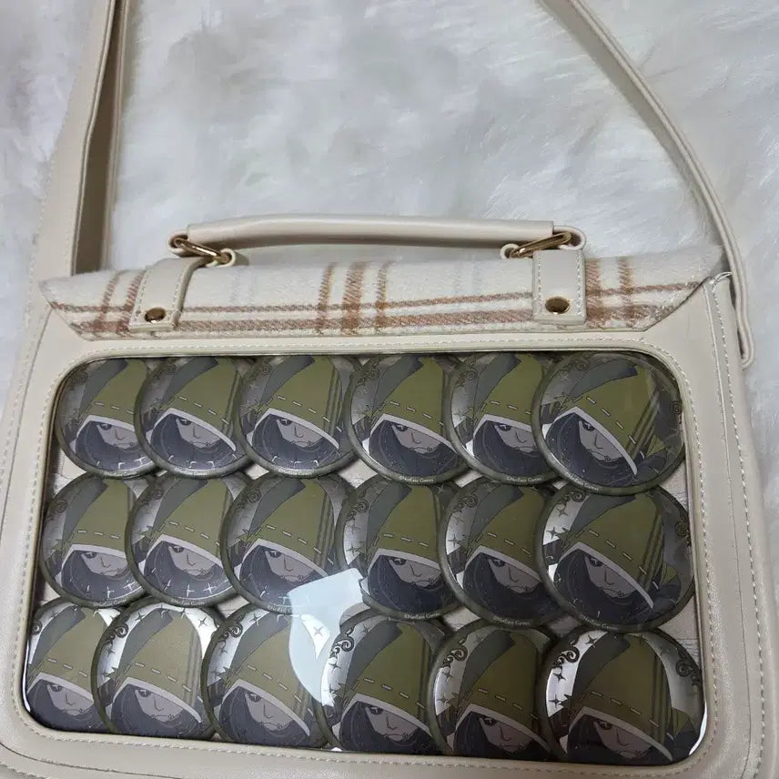 [BUNJANG] Identity V Naib Subedar Revive Canvas Badge Itabag Set / 제5인격 나이브 수베다르 용병 리바이벌 캔뱃지 이타백 가방 판매