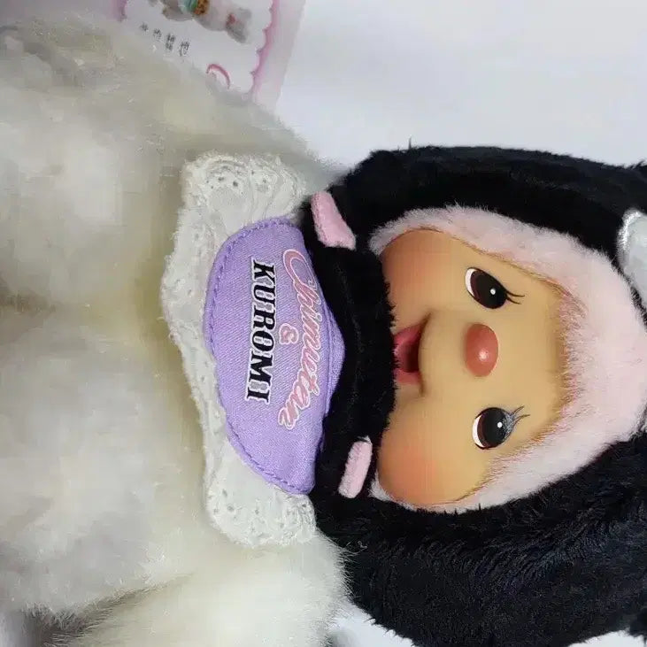 [BUNJANG] Sanrio Kuromi Monchhichi Chimutan Doll / [정품 새상품] 산리오 쿠로미 몬치치 치무탄