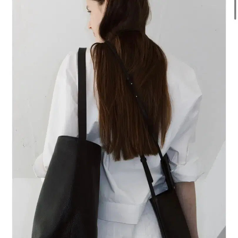 [BUNJANG] Necessary Square Tote Bag / 네세서리 스퀘어 토트백