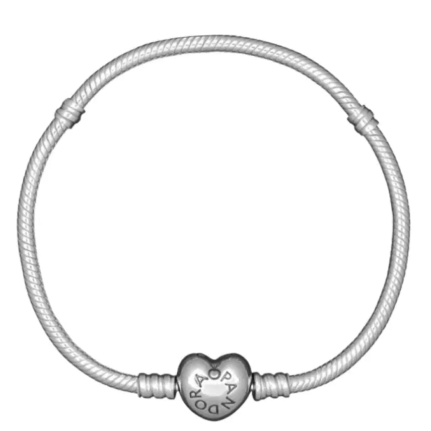 [BUNJANG] Pandora Silver Heart Bracelet 16cm / 판도라 실버 하트 팔찌 16cm 교환/판매